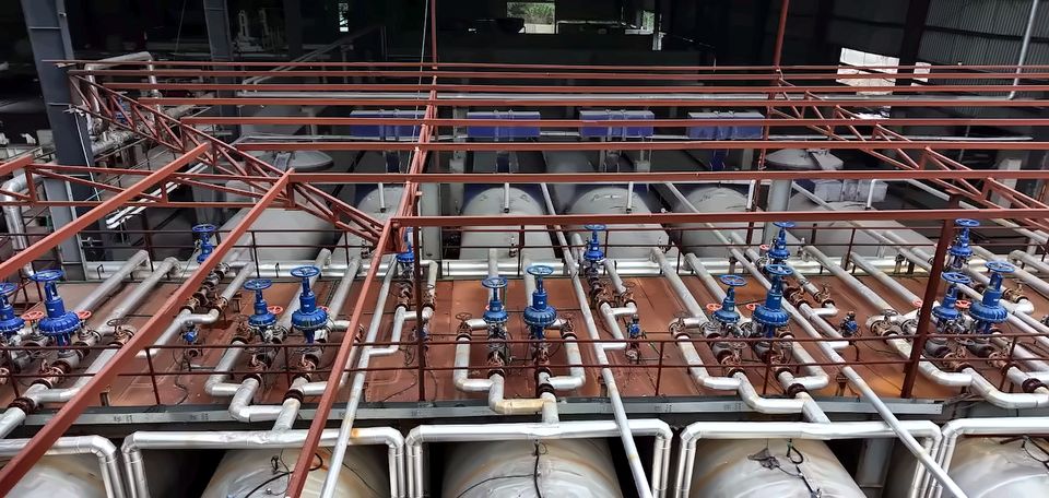 Forbes Marshall automatic steam valves over the autoclaves